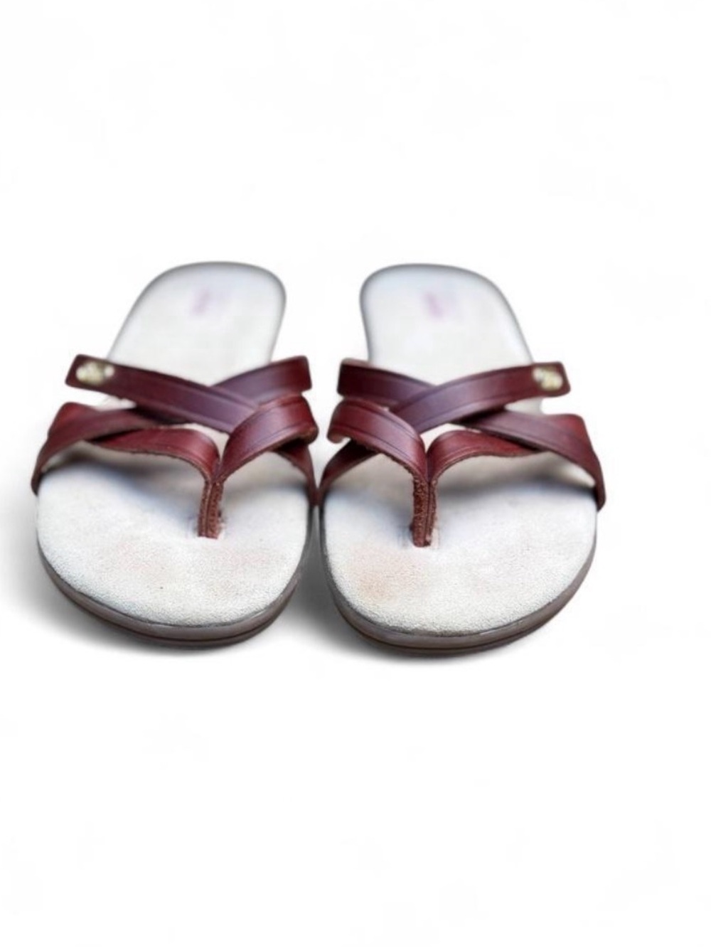 Vintage G.H. Bass Sunjuns Leather Sandals 9.5 Unworn